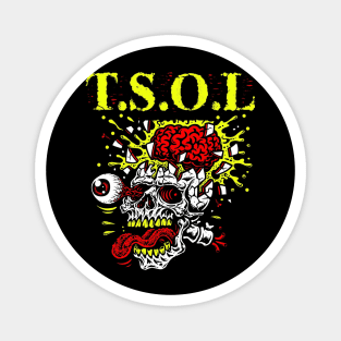 T.S.O.L BAND Magnet